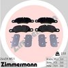 Zimmermann Brake Pad Set, 244591851 244591851